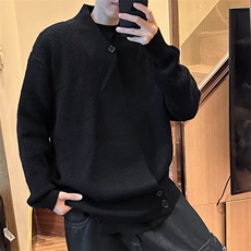 B414P52秋装男装毛衣打底衫休闲男装宽松时尚日系，男装针织衫/毛衣，星座512-6