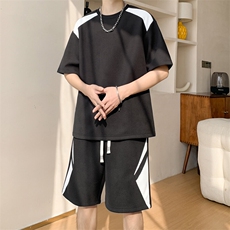 新款休闲夏季套装，男装休闲套装，星座1106-2（原1111B）