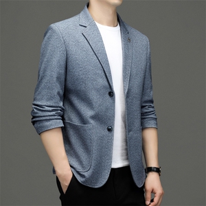 BF22608钱塘2020-2中青年爸爸说秋季薄款休闲简约西服外套P122图片