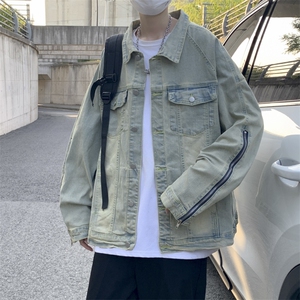 牛仔外套男春季潮牌港风韩版潮流宽松休闲夹克衫JK0271-P68图片