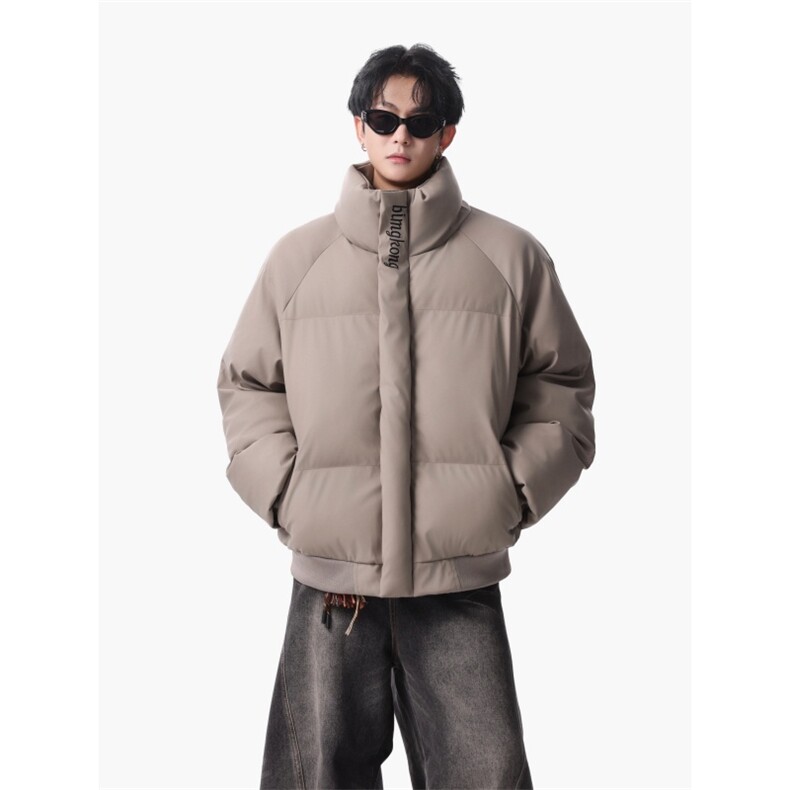 档口图冬季立领加厚刺绣PU皮棉衣保暖棉服M530-特P85,男装棉衣,星座1213