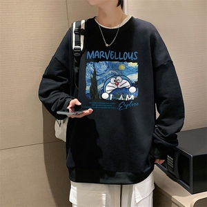 8XL圆领卫衣男超大码胖子肥佬大号长袖t恤S6391-P28图片