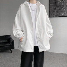 连帽夹克男大码胖子棒球服上衣外套JK65287-P45，男装夹克，电商A040
