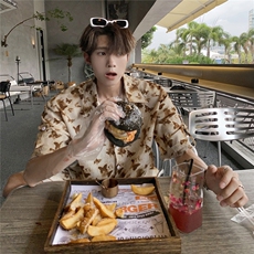 1蝴蝶套装TZ77800特P45衬衫DCS77801特P27DK77802特P18套装控88，男装衬衫，星座226-2