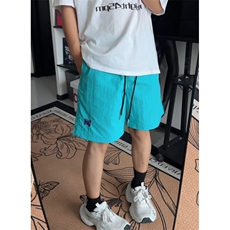现货！多巴胺速干蝴蝶刺绣男女同款休闲短裤-EX50888-特批20，男装牛仔裤，电商A061