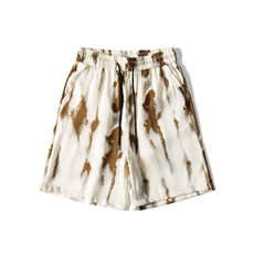 短袖衬衫男+短裤男套装男100%聚酯纤维M-5XL大码TZ78722P50控98，男装牛仔裤，星座227-7