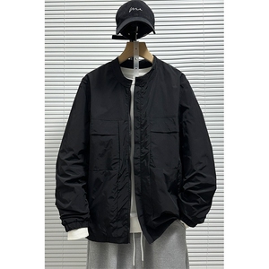 F365 P60美式复古cleanfit外套男春秋款夹克ootd穿搭痞帅棒球服图片