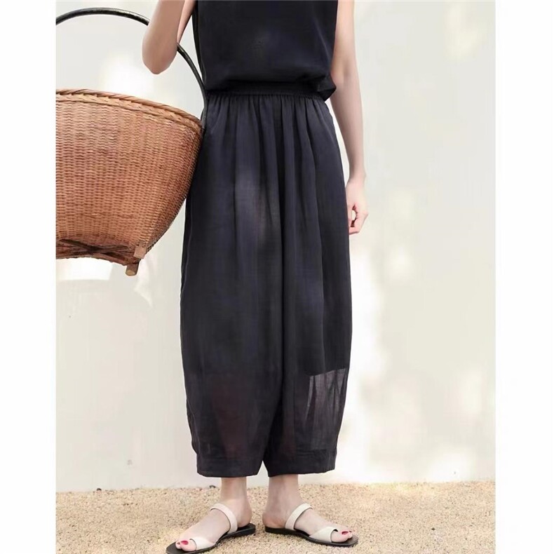 纯苎连衣裙小衫裤子裙子衬衣 时尚风 风淑女风休闲风，女装连衣裙，川哲