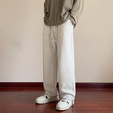 现货铆钉伐木卫裤男秋季美式潮牌直筒运动裤子男士青少年宽松休闲，男装休闲裤，星座218-1（原230）