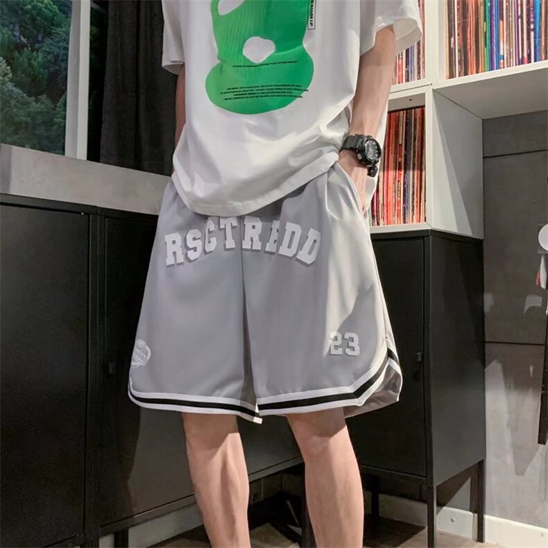 潮微弹青春流行运动裤休闲裤男中高腰五分裤宽松型DK04-P20,男装休闲裤,星座1109-3