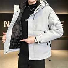 92287-L-3XL-P235标50绒三合一可拆卸店主风三穿羽绒服外套男，男装羽绒服，电商B255