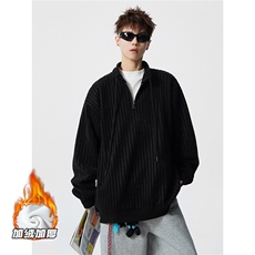 WY5555-常规P50控98加绒P60控108大码立领卫衣，男装卫衣，电商D232