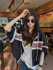 欧货撞色高级感防晒衣，其它，L·H·X