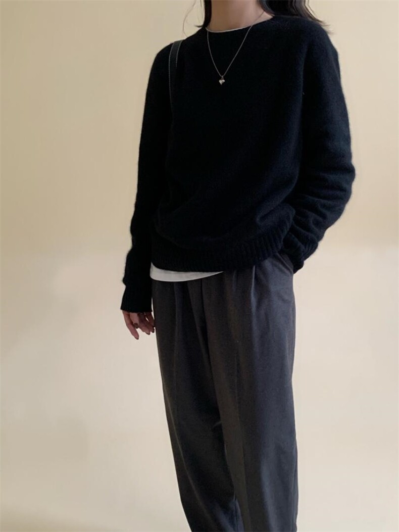 浣熊打底毛衣，女装针织衫/毛衣，Fueeh