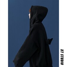 秋季卫衣男小众潮牌小翅膀设计连帽衫外套A125-W40-P65，男装卫衣，电商A071