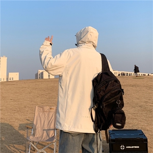 春款美式冲锋衣外套男夹克cityboy情侣机能工装夹克JK06567-P63图片