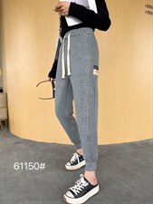 冬季新款超柔复合卫裤系列，女装休闲裤，千百莲