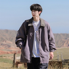 G0129-P90秋季新款日系cityboy水洗牛仔夹克外套，男装夹克，星座109