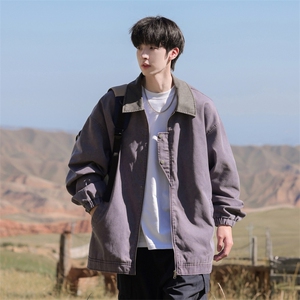 G0129-P90 秋季新款日系cityboy水洗牛仔夹克外套图片