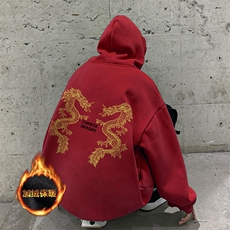主推款可持续提供视频抖音加绒连帽卫衣D223A-JR-WY23125-特P40，男装卫衣，电商019-1