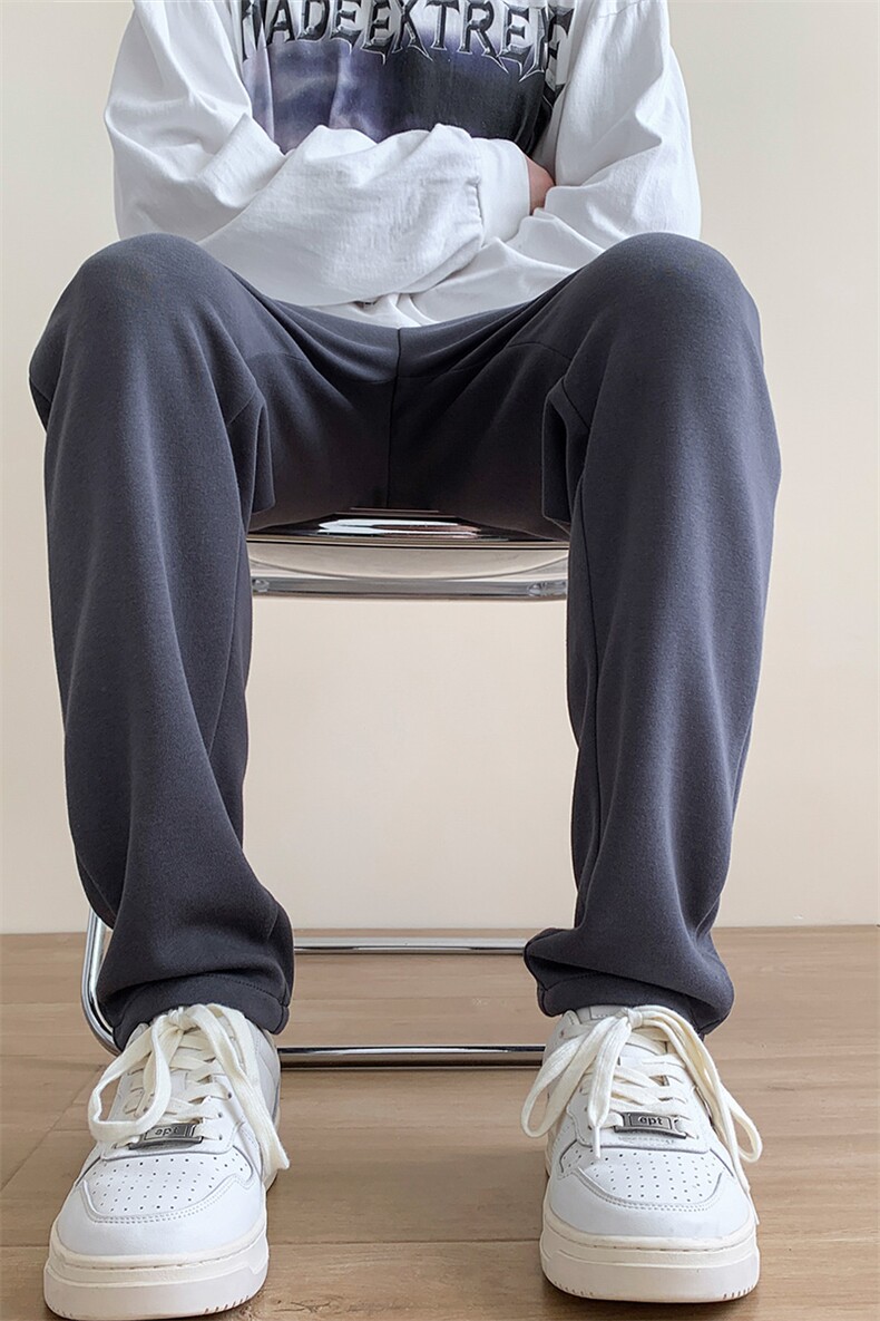 港风秋冬西装裤四色裤头宽松休闲长裤男K23309-P45控58,男装西服套装,星座717