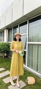 纯苎连衣裙小衫裤子裙子衬衣 时尚风 风淑女风休闲风,女装连衣裙,川哲