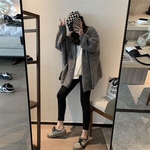慵懒大开衫图片