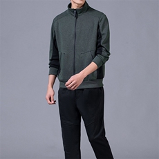 运动套装中年男士2023春季套头衫外套长裤卫裤休闲服装跑步两件套，男装休闲套装，电商B212（原钱塘6029）