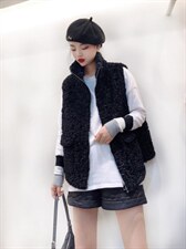 皮毛马甲，女装马甲，艾酷欧派