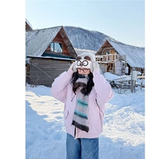 大毛领保暖棉衣ZX57批100，男装棉衣，星座307A