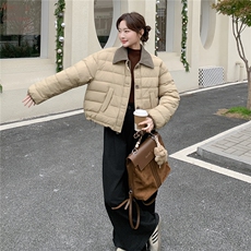 【新款现货】韩系两面穿的90羽绒服192-669P325K488，女装羽绒服，浙宝192（原082）