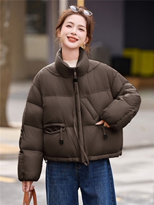 90白鸭绒羽绒服外套女2025冬季新款超火漂亮时尚洋气羽绒外套图片