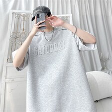 212A-T2580特25批48新款钢印字母经典百搭T恤男女通用短袖，男装T恤，星座212A（原A324）