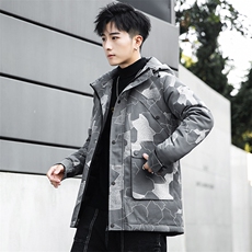 男士休闲连帽加厚保暖棉衣外套棉服棉袄冬季防寒开衫男装M993，男装棉衣，电商B226-2（原B217-2）