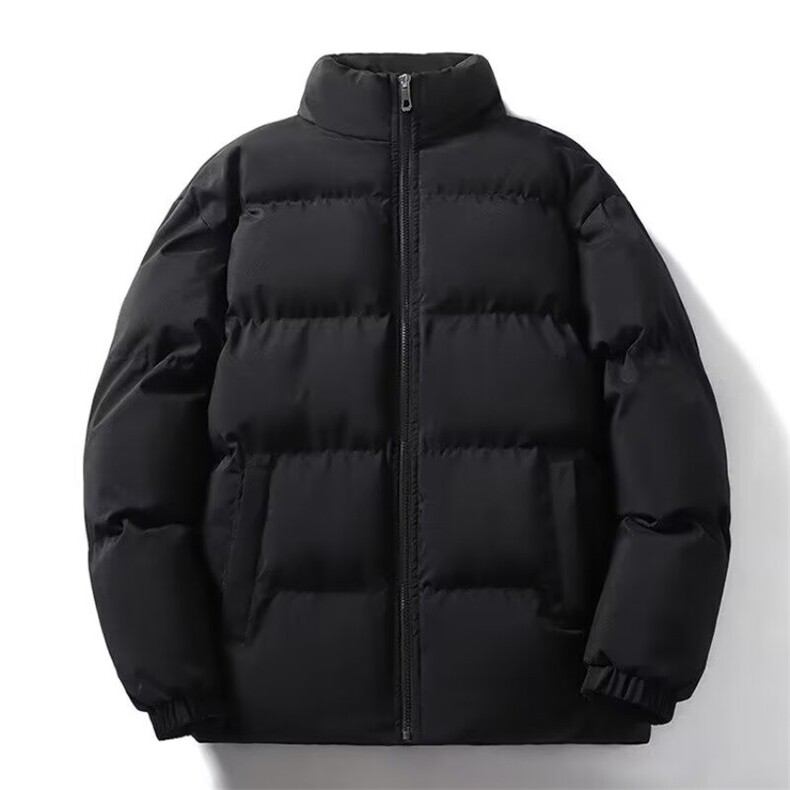 羽绒棉服男2025季新款潮牌双面穿立领加厚保暖外套大码情侣棉衣图片
