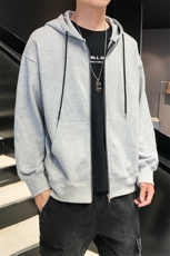卫衣男士2021春秋季连帽春秋开衫运动外套潮牌ins休闲DF50T，男装卫衣，电商A102