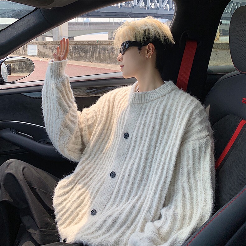 毛衣男秋冬新款港风宽松针织毛衫MYA6-P65，男装针织衫/毛衣，星座214-3