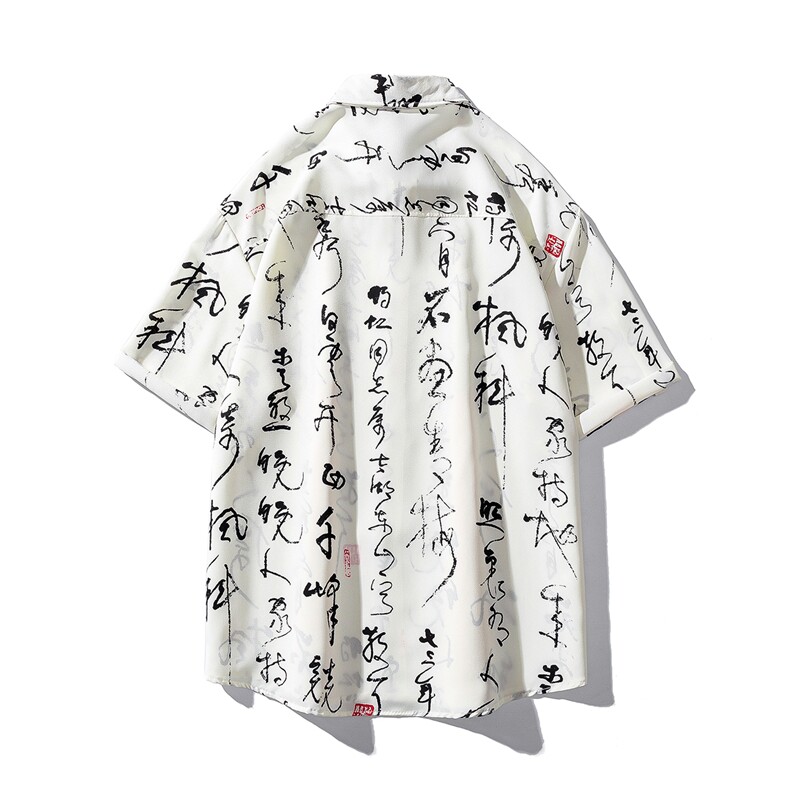 1毛笔字套装TZ77836特P50衬衫DCS77837特P30DK77838特P20套装控98,男装衬衫,星座226-2