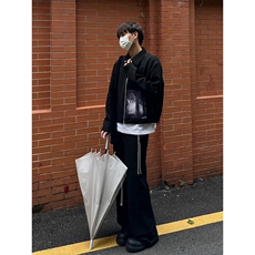 【有货】cleanfit短款贴布夹克男高级感痞帅外套G17CC-特P75，男装夹克，星座1007（原301D）