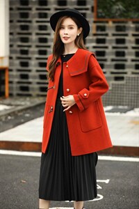 海军学院风双面羊绒,其它,喜信人