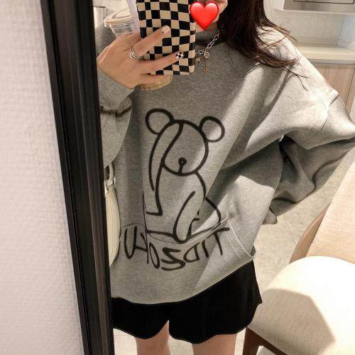 小熊卫衣，女装卫衣/绒衫，XTZ style