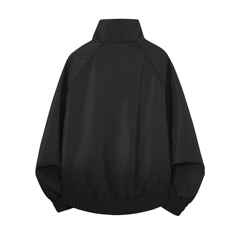 高品质春装新款老钱风美式高街解构立领棒球服飞行夹克休闲外套潮,男装夹克,电商A443