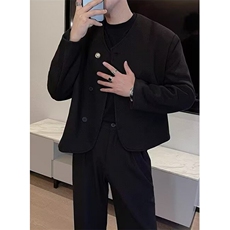文艺时尚流行简约ins短款西装新款气质百搭日系慵懒原宿XX09，男装西服，星座1116A（原606A-3）