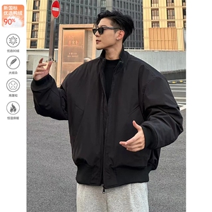 90白鸭绒[网图] 美式飞行夹克羽绒服棒球服男 5D1143-TP109不图片