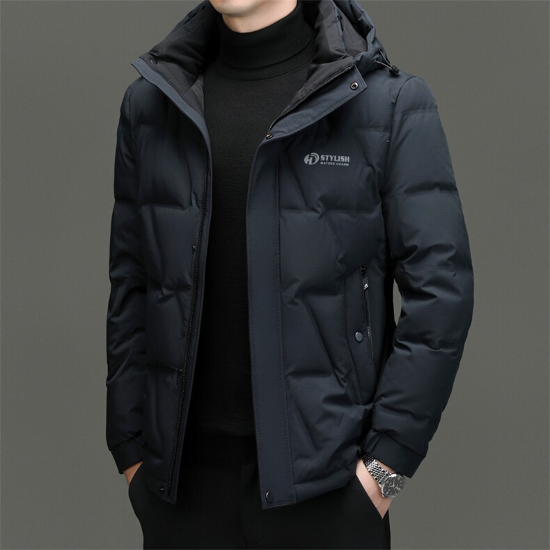 DF23861钱塘2020-2时尚休闲冬季厚款中年男士百搭羽绒服P263,男装羽绒服,钱塘207-2