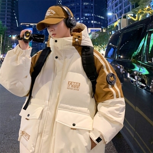 79001-P235控328标90绒子连帽羽绒服男冬季白鸭绒轻薄保暖外套图片
