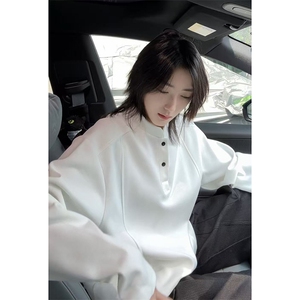 秋季美式高街cleanfit亨利领打底长袖货号C25189特P28图片
