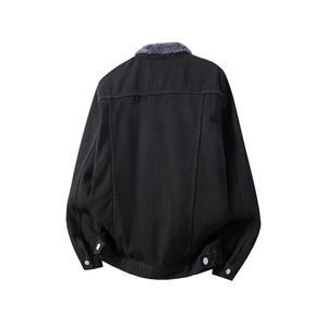 JK617加绒-P95-限价138 M-5XL羊羔毛外套牛仔棉服冬装大码图片