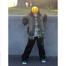 新款复古水洗做旧牛仔外套百搭街头宽松夹克上衣女LAJK055-P68，男装工装外套，星座1008