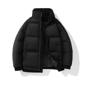 新标白鸭绒简约休闲立领外套纯色加厚羽绒服ESY0221-P205